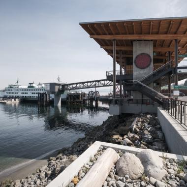 Mukilteo multimodal ferry terminal passenger building