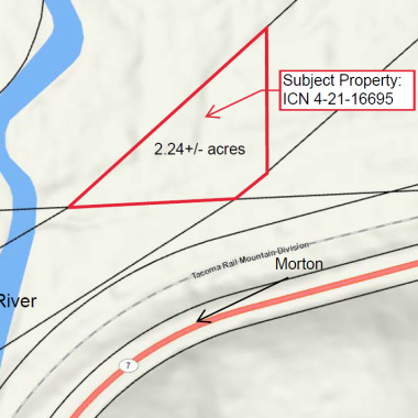 Map of parcel-4-21-16695, Lewis County