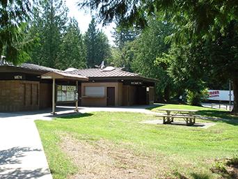 Photo of Bow Hill safety rest area on southbound I-5