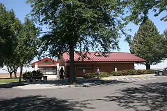 Photo of Schrag safety rest area on westbound I-90